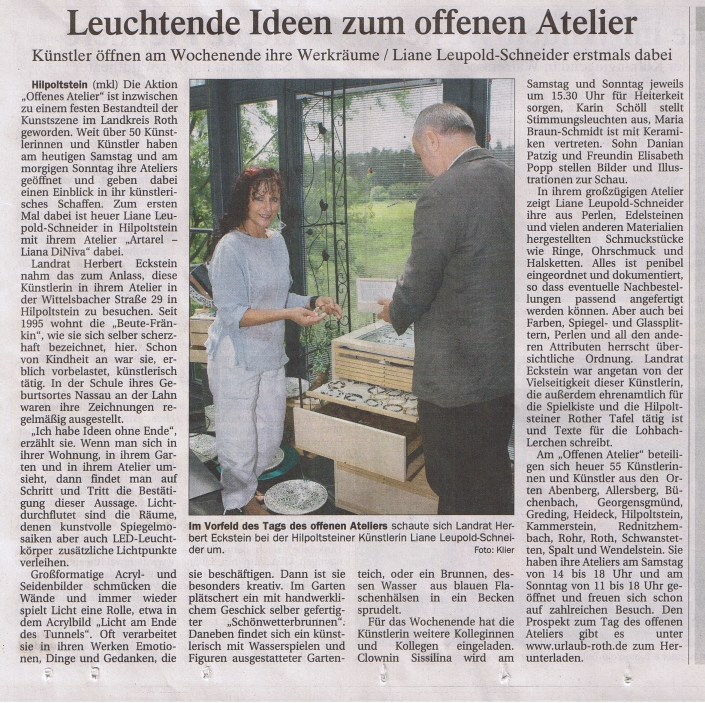 Artikel Hilpoltsteiner Kurier